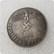 Type #22_1934 German WW2 Commemorative COIN COPY FREE SHIPPING