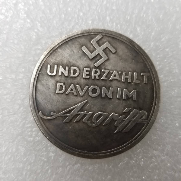 Type #60_ German WW2 Commemorative COIN COPY FREE SHIPPING