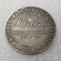 Type #46_1933/34 German WW2 Commemorative COIN COPY FREE SHIPPING