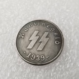 1938.1939.1940 WWII German SS Kantinegeld bar money Elite 1 schilling COPY COIN FREE SHIPPING