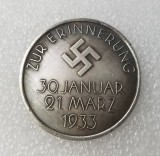 Type #89_ 1933 German WW2 Commemorative COIN COPY FREE SHIPPING