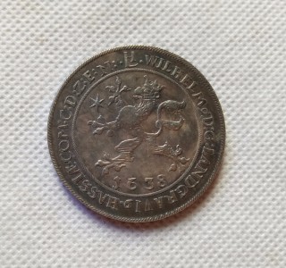 1638 LH German states (Hesse-Kassel) 1 Thaler - Wilhelm VI  COPY COIN