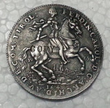 1963 Austria 2 Ducat  Restrike Proof Like 1642  Copy Coin commemorative coins
