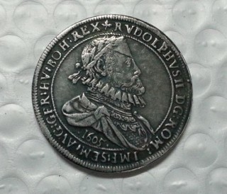 Rudolfus II Thaler Coin Medal 1605 Holy Roman Emperor COPY commemorative coins