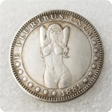 Type#26_Sexy girl Morgan Dollar Hobo Nickel Coin COPY COIN-replica commemorative coins