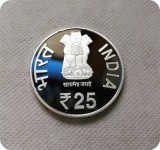 2012M india 25 Rupees (Shri Mata Vaishno Devi Shrine Board) Copy Coins--Non circulating coin medal coins collectibles badge
