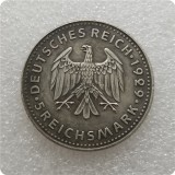 1929 A  Germany 5 Reichsmark Copy Coin