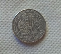 Hobo Nickel Coin_Type #50_1937-S BUFFALO NICKEL Copy Coin