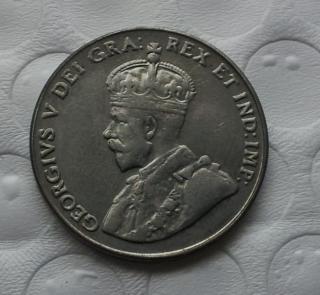 1925 Canada nickel 5 Cents COPY commemorative coins