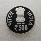 2015 india 500 Rupees (3rd India - Africa Forum Summit) COPY COIN commemorative coins-replica coins medal coins collectibles