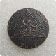 1790(1794) United Kingdom 1/2 Penny Copy Coin