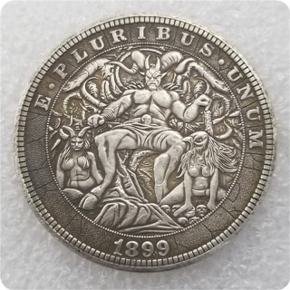 Type #29_Hobo Nickel Coin 1899-P Morgan Dollar COPY COINS-replica commemorative coins