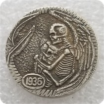 Hobo Nickel Coin_Type #65_1936-D BUFFALO NICKEL copy coins commemorative coins collectibles