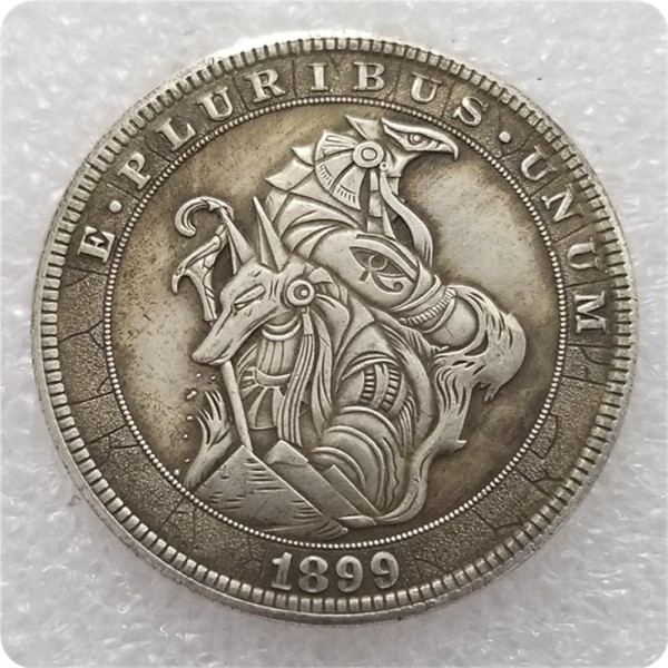 Type #26_Hobo Nickel Coin 1899-P Morgan Dollar COPY COINS-replica commemorative coins