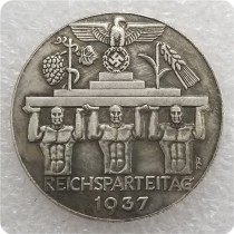 Type #134_ 1937 German WW2 Commemorative COIN COPY FREE SHIPPING