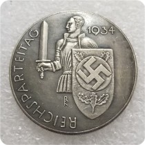 Type #135_ 1934 German WW2 Commemorative COIN COPY FREE SHIPPING