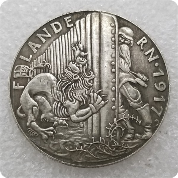 Type #4_1917 Karl Goetz Germany Copy Coin