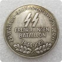 Type #138_ 1944 German WW2 Commemorative COIN COPY FREE SHIPPING