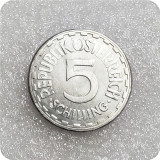 1957 Austria 5 Schilling Copy coin