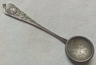 Type:#12 COIN SPOON commemorative coins