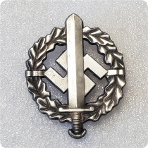 Type #65_ww2 Antique silver german badge