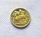 1888 British Gold Copy Coin commemorative coins