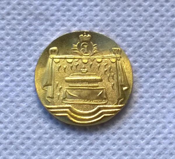 Brass:1761 Russia badge COPY commemorative coins