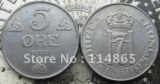 1920 Norway 5 Ore (Iron) KM#368 COPY commemorative coins