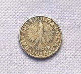 1936 POLAND 5 ZLOTYCH(PROBA) Copy Coin commemorative coins