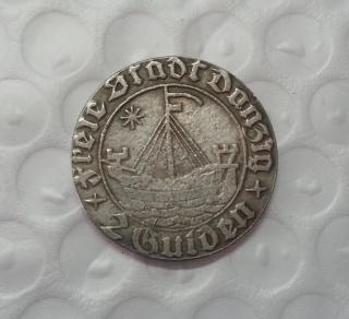 1932 Poland 2 Gulden Danzig Copy Coin commemorative coins