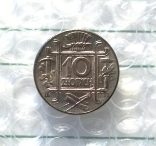 1938 POLAND 10 ZLOTYCH Copy Coin commemorative coins