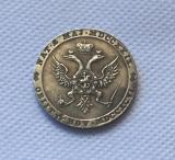 Silver-plated:1796 RUSSIA Copy Coin commemorative coins