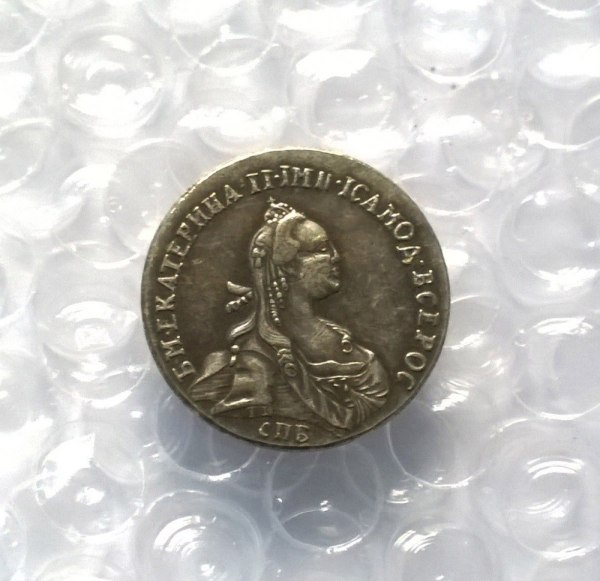1766 Russia badge COPY commemorative coins