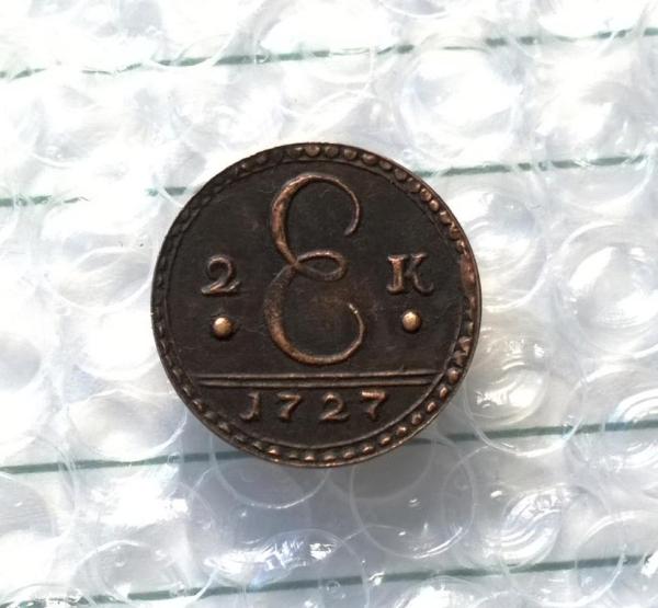 1727 Russia 2 Kopeks Copy Coin commemorative coins