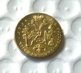 1714 Russia 2 Ducat GOID Copy Coin commemorative coins