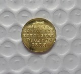 1803 Gold Copy Coin commemorative coins