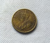 1942 George V British West Africa 2 Shillings Coin COPY FREE SHIPPING
