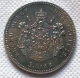 commemorative coins Italian states 1813 5 Lire - Joachim Murat copy coins