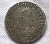 commemorative coins Italian states 1706 1 Scudo - Ferdinand Charles copy coins