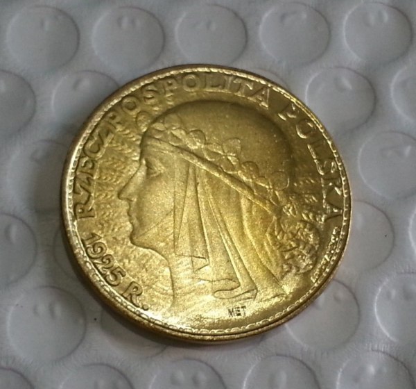 1925 R. POLAND 100 ZLOTYCH Copy Coin commemorative coins-replica coins medal coins collectibles
