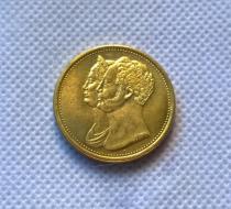 1836 RUSSIA 10 ROUBLE Gold Copy Coin commemorative coins