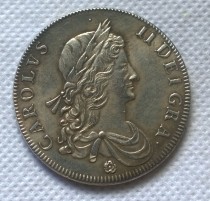 1662 England (United Kingdom) 1 Crown - Charles II (1st bust) Copy Coin commemorative coins-replica coins medal coins collectibles
