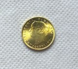 1865 Canada 2 Dollars Gold coin COPY FREE SHIPPING