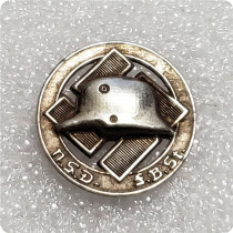 Type #69_ww2 Antique silver german badge