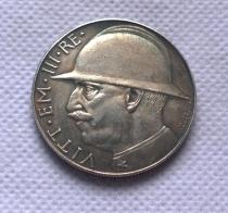 1928 Italy 20 Lire Copy Coin commemorative coins