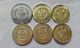 1995-2000 Poland Castles and Palaces Coins COPY commemorative coins
