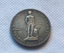 1925 Lexington Commem Silver 50c Copy Coin commemorative coins