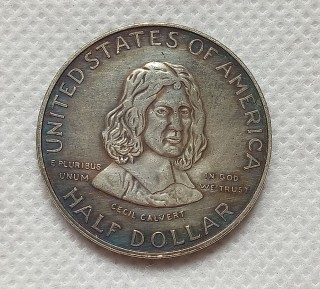 1934 Maryland Commemorative Half Dollar COPY commemorative coins