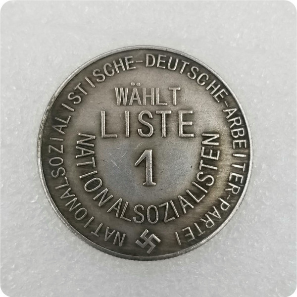 Type #161_ German WW2 Commemorative COIN COPY