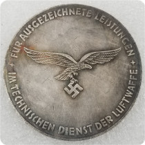 Type #182_ German WW2 Commemorative COIN COPY FREE SHIPPING